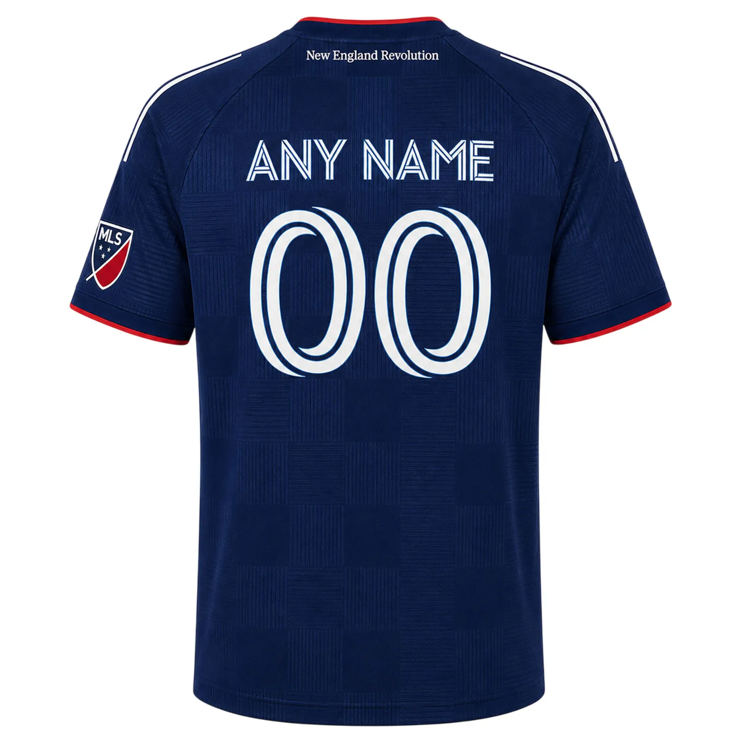 NE Revolution Navy Jersey Custom – Legendary Matchday Look