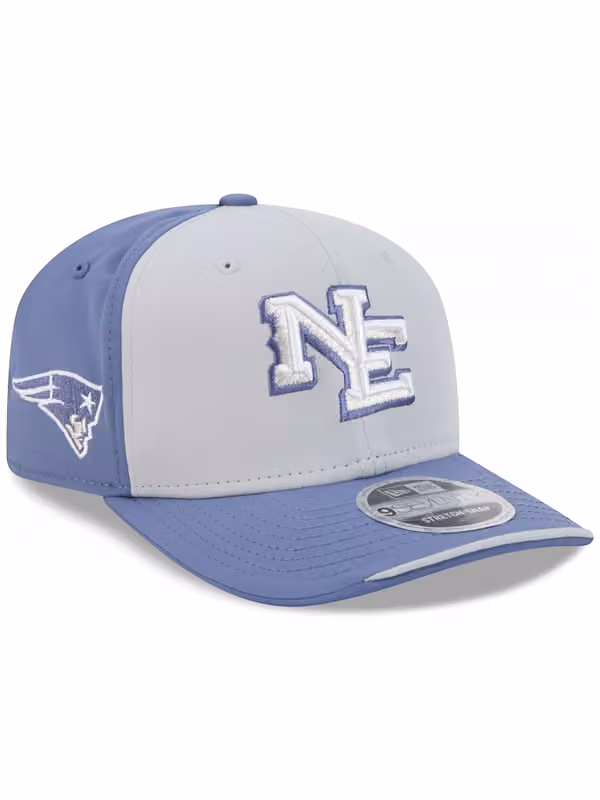 New England Patriots 2026 NFL Rivalries Sideline 9SEVENTY Stretch-Snap Cap Blue product photo