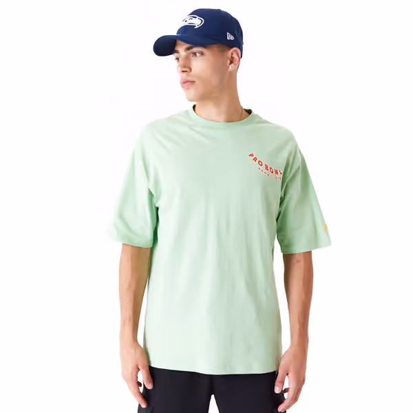 1998 Pro Bowl Hawaii New Era Oversized NFL T-Shirt Green view 2