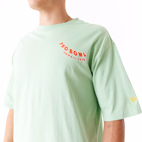 1998 Pro Bowl Hawaii New Era Oversized NFL T-Shirt Green view 4