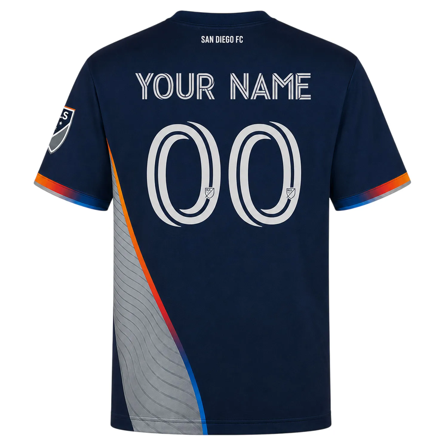 SDFC Jersey – Creative Navy Silver Custom Soccer Kit