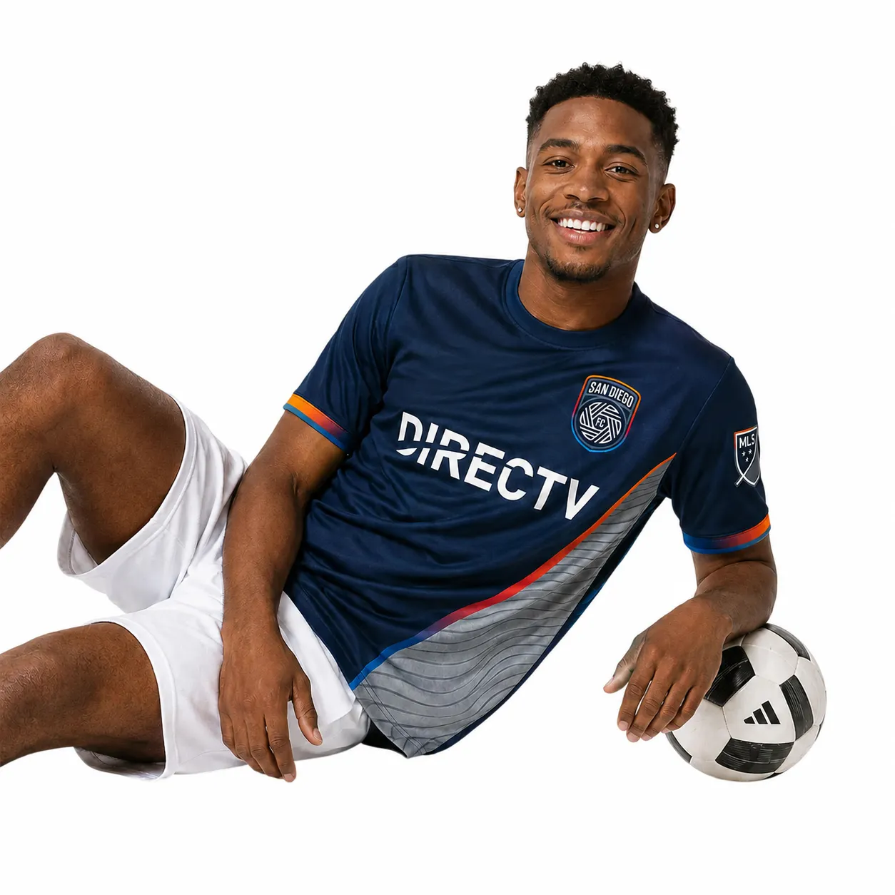 SDFC Jersey – Creative Navy Silver Custom Soccer Kit