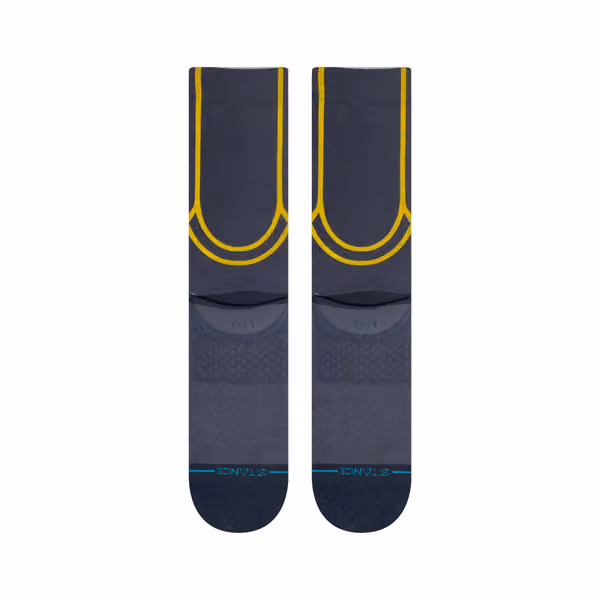 Golden State Warriors 2023/24 NBA City Edition Stance Crew Socks view 3