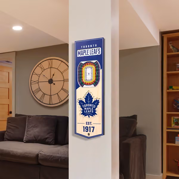 Toronto Maple Leafs 3D Stadium NHL Banner view 6
