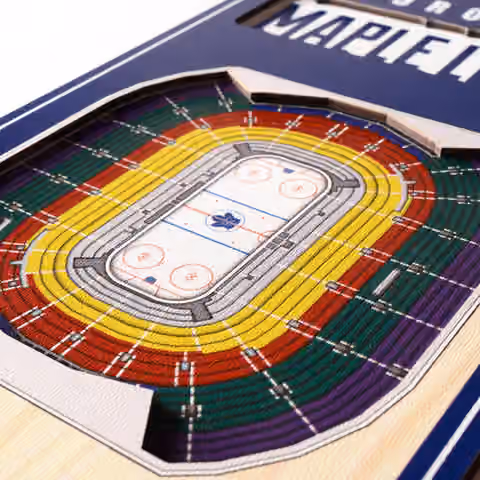 Toronto Maple Leafs 3D Stadium NHL Banner view 2