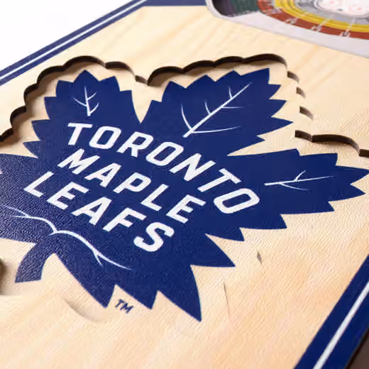 Toronto Maple Leafs 3D Stadium NHL Banner view 3