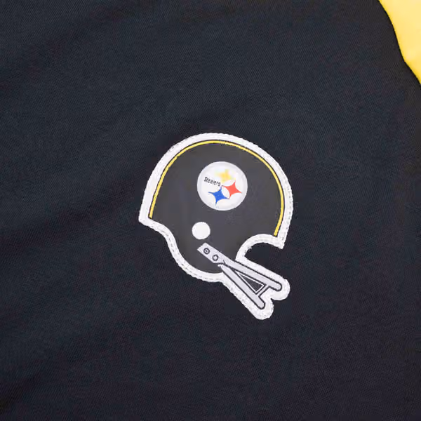 Pittsburgh Steelers Raglan NFL Throwback Nike Crewneck Pullover view 3