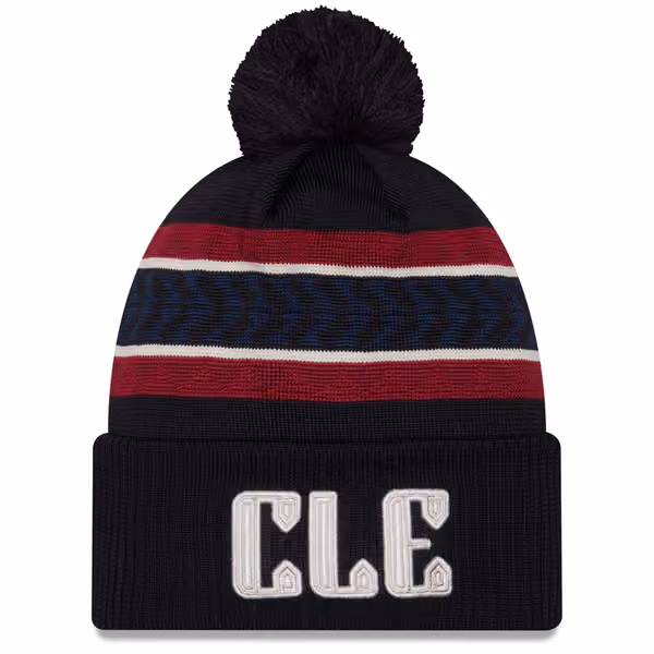Cleveland Guardians Authentic City Connect New Era MLB Knit Hat view 1