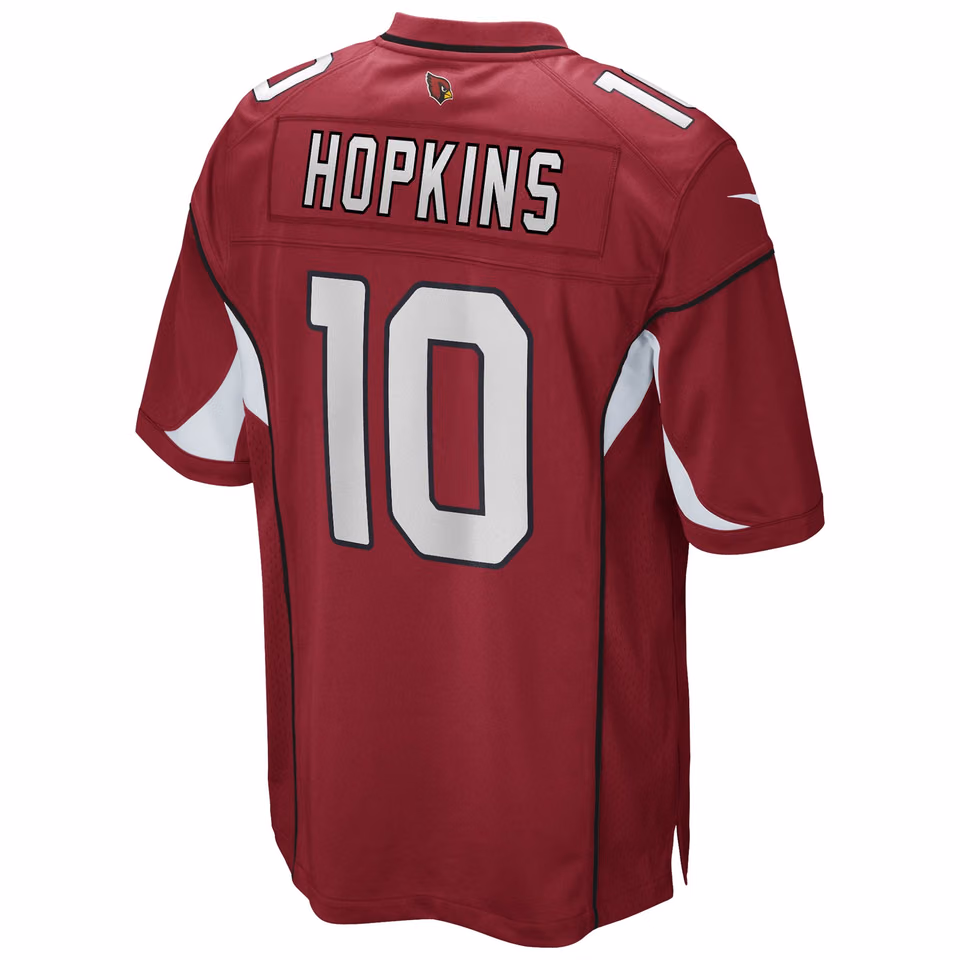 DeAndre Hopkins #10 Arizona Cardinals Nike Game NFL Jersey Red view 3