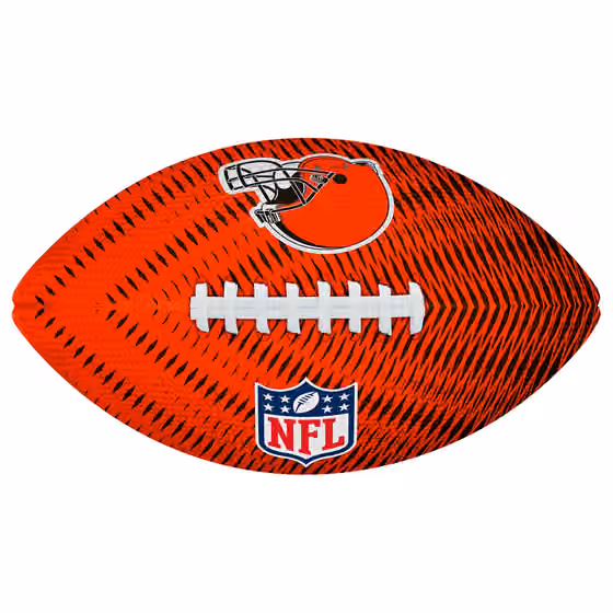 Cleveland Browns Tailgate Wilson NFL Junior Football view 3
