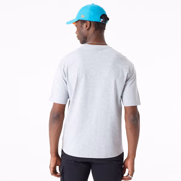 Miami Dolphins Field Graphic New Era Oversized NFL T-Shirt view 2