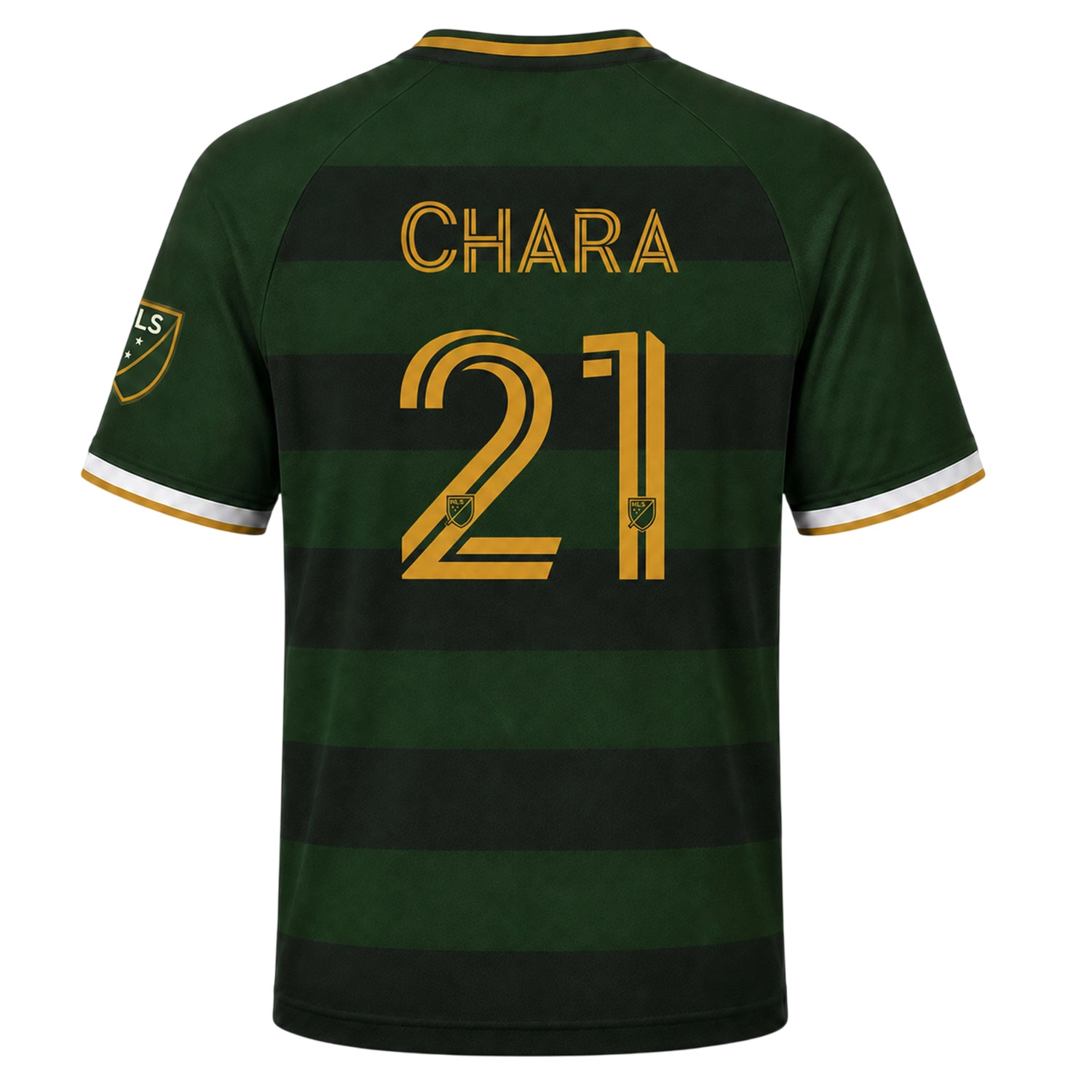 PTFC Diego Chara Jersey Exclusive Green Stripe Style