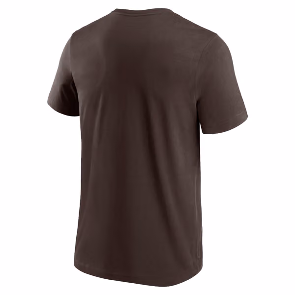 Cleveland Browns Chrome Logo NFL T-Shirt view 2