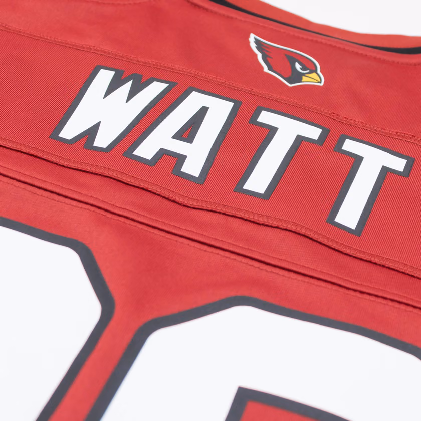 J.J. Watt #99 Arizona Cardinals Nike Game NFL Football Jersey Red view 4