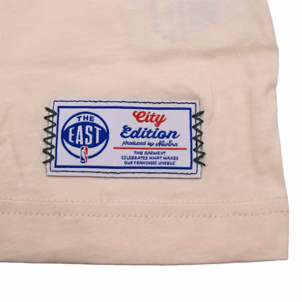 Milwaukee Bucks 2025-26 City Edition NBA T-Shirt Beige view 6