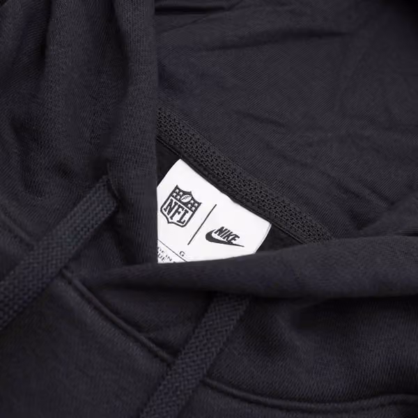 Atlanta Falcons 2023 NFL Sideline Nike Club Hoodie Black view 6