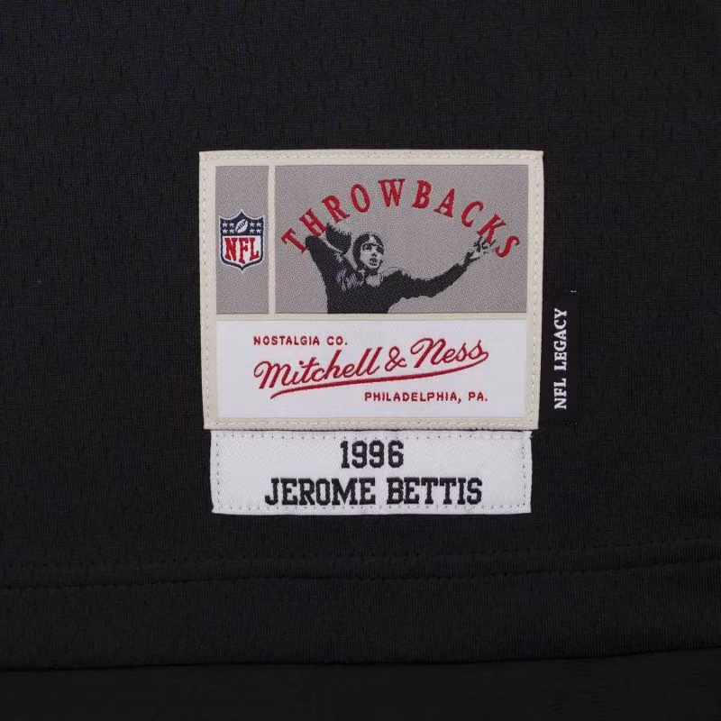 Jerome Bettis #36 Pittsburgh Steelers 1996 Legacy Throwback NFL Jersey view 3