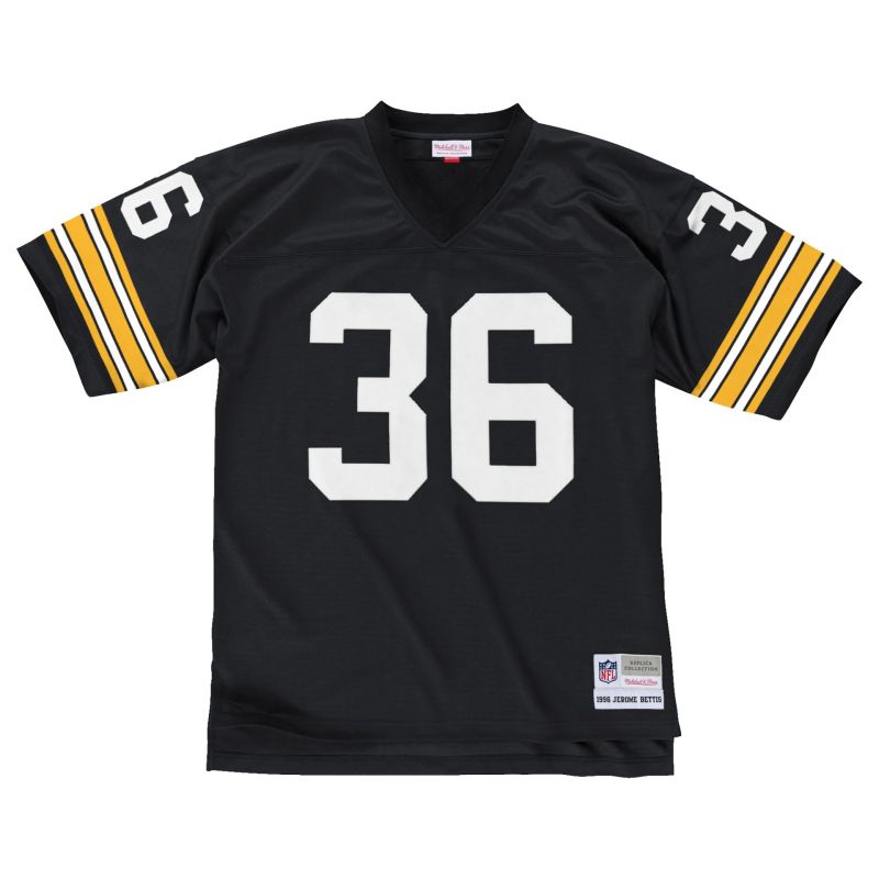 Jerome Bettis #36 Pittsburgh Steelers 1996 Legacy Throwback NFL Jersey view 2
