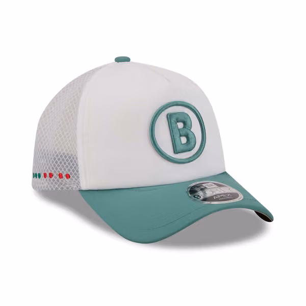 Boston Red Sox 2026 MLB City Connect 9FORTY APEX Trucker Cap White product photo