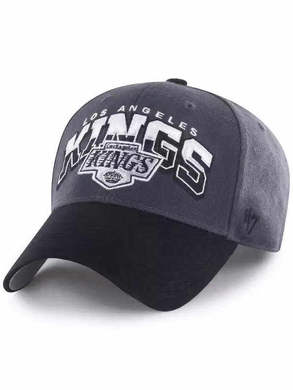 Los Angeles Kings Split Block MVP NHL Cap Gray product photo