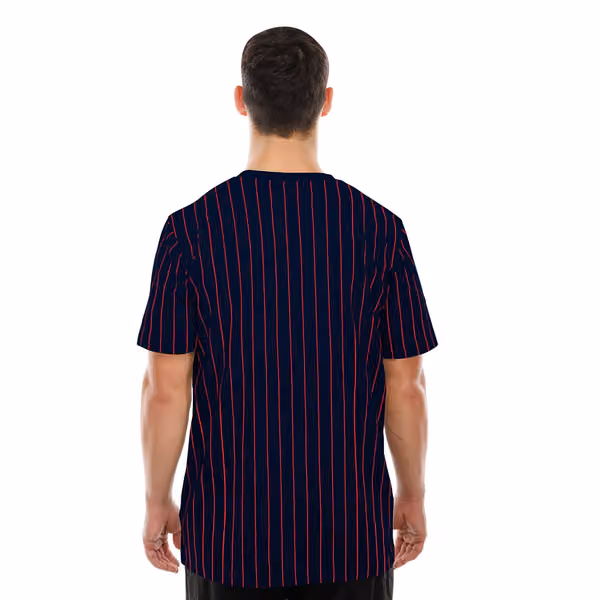 Houston Texans Retro Stripe NFL T-Shirt Navy view 2