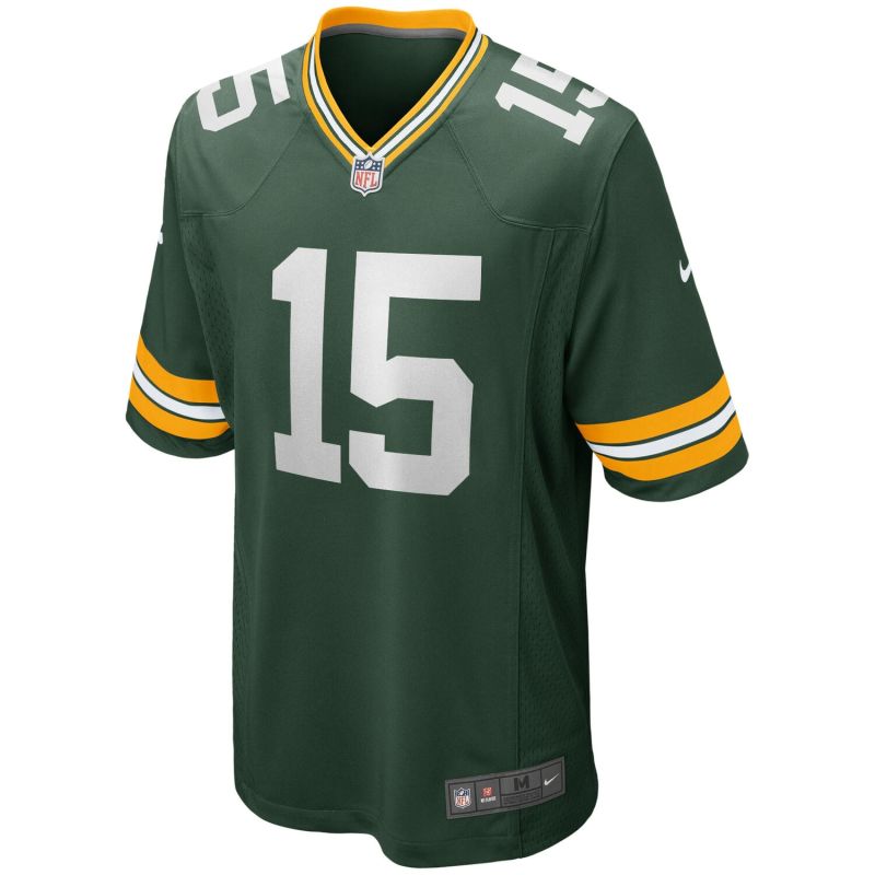 Bart Starr #15 Green Bay Packers Nike Game NFL Jersey Green view 2