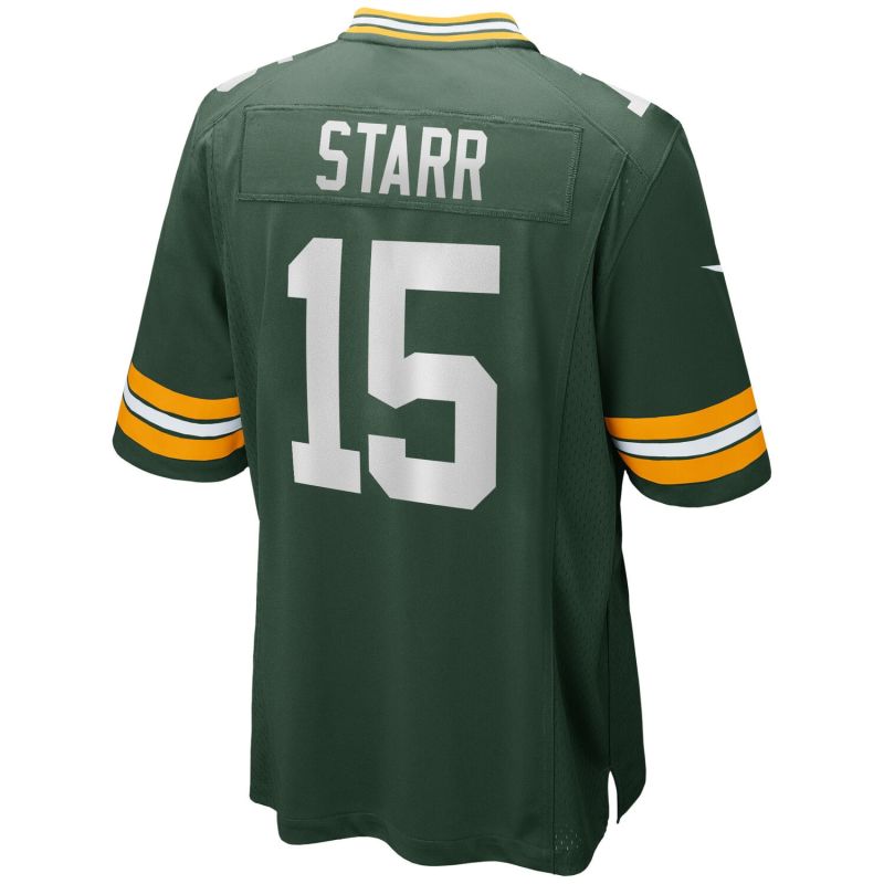 Bart Starr #15 Green Bay Packers Nike Game NFL Jersey Green view 3
