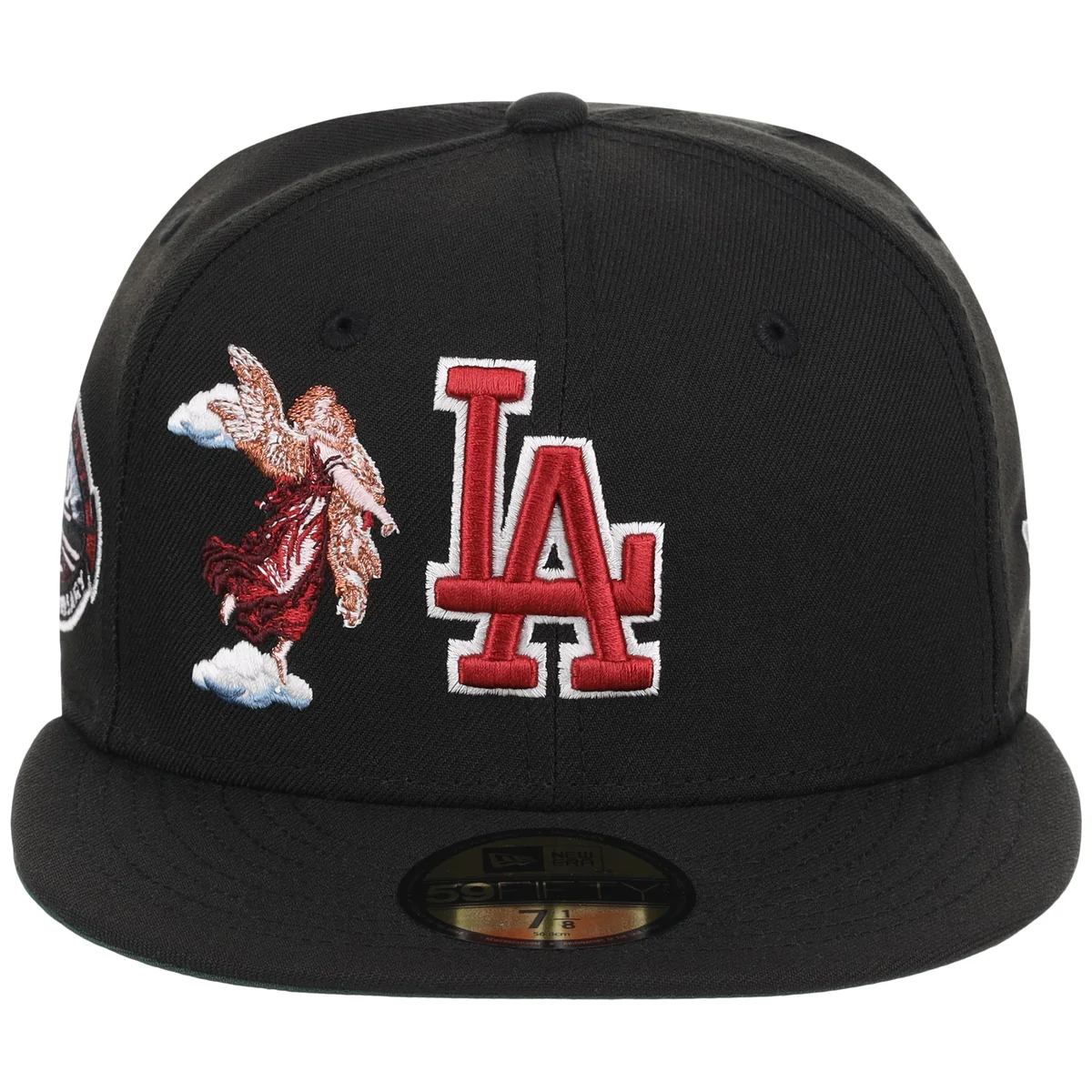 Los Angeles Dodgers Angel New Era 59FIFTY detail view