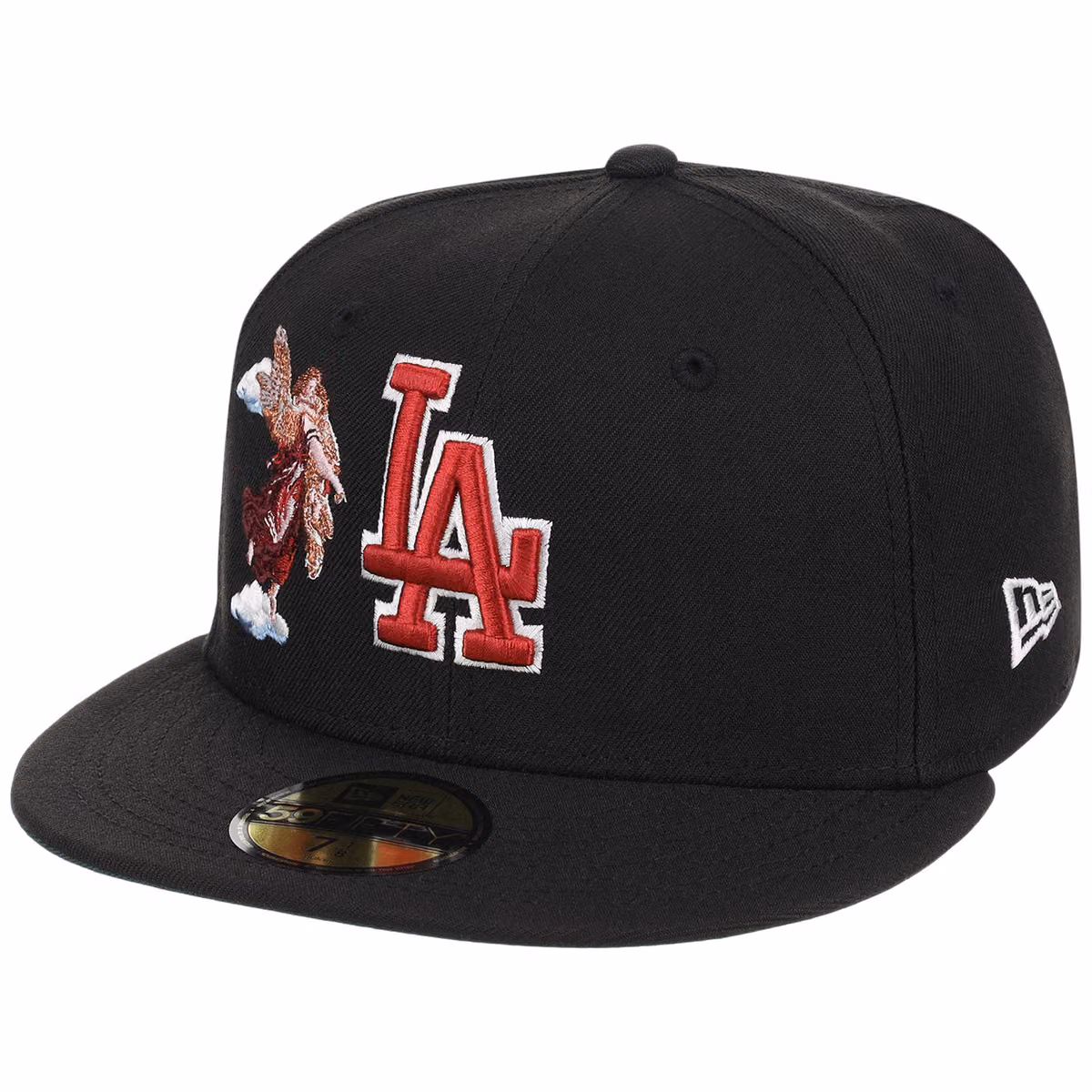 Los Angeles Dodgers Angel New Era 59FIFTY detail view