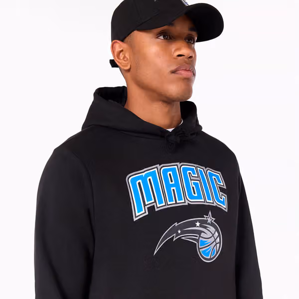 Orlando Magic Team Logo Hoodie New Era NBA Sweatshirt view 3
