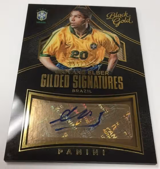 2016/17 Panini Black Gold Soccer Hobby Box view 4