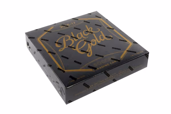 2016/17 Panini Black Gold Soccer Hobby Box view 1