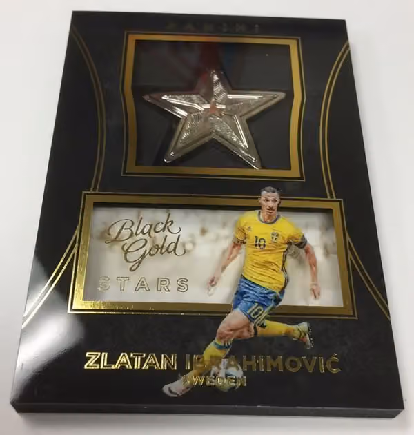 2016/17 Panini Black Gold Soccer Hobby Box view 5