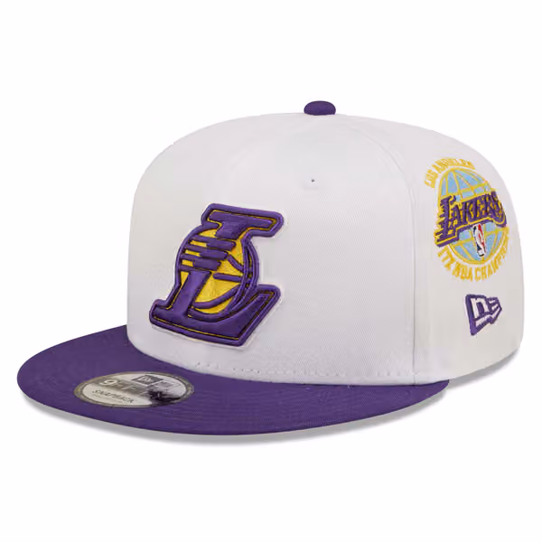 Los Angeles Lakers All Over Patch New Era 9FIFTY Snapback NBA Cap product photo