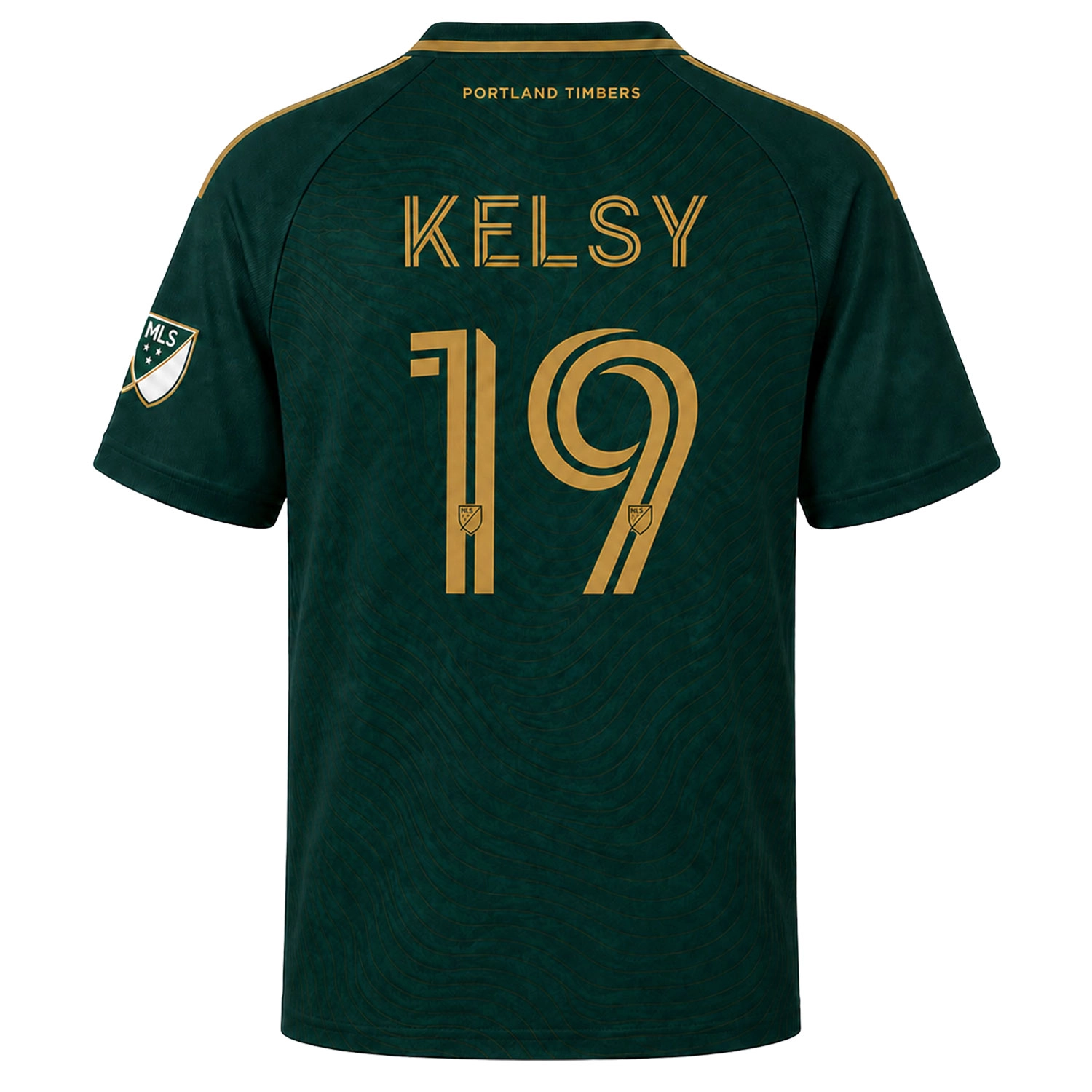 PTFC Kevin Kelsy Jersey Remarkable Green Gold Style