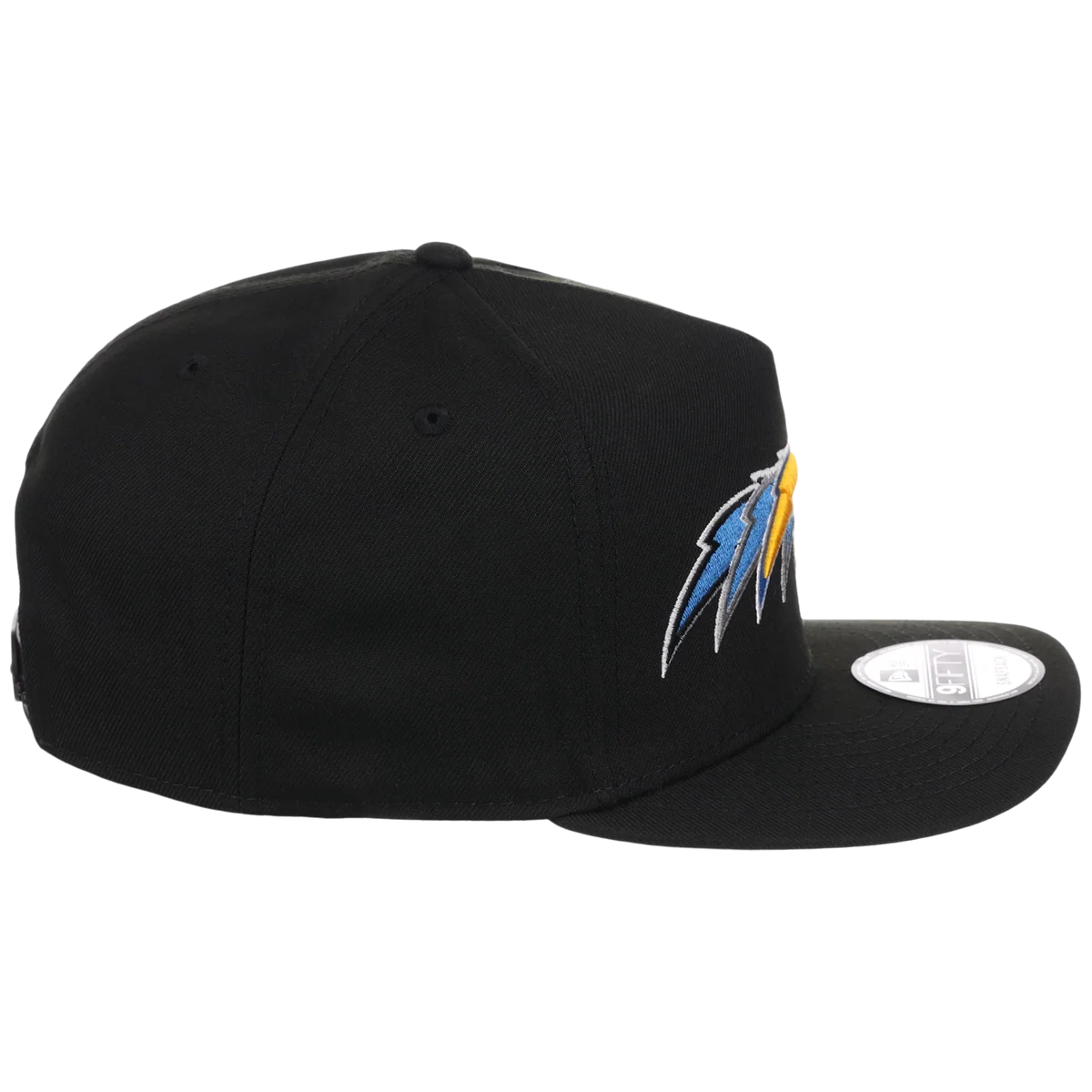 Los Angeles Chargers NFL Seismic New Era 9FIFTY A-Frame detail view