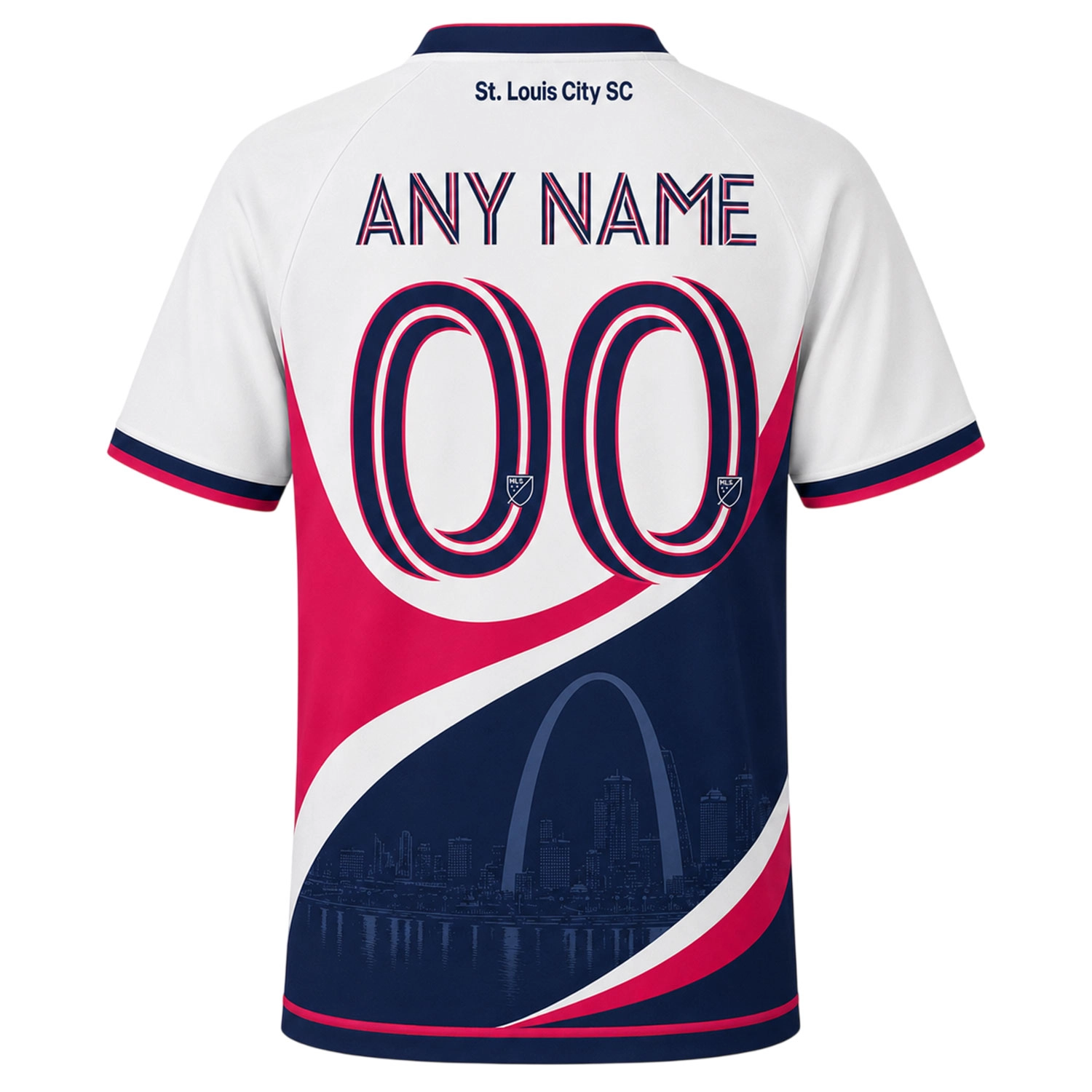 STL City SC Soccer Jersey – Vibrant Personalized Red & Blue