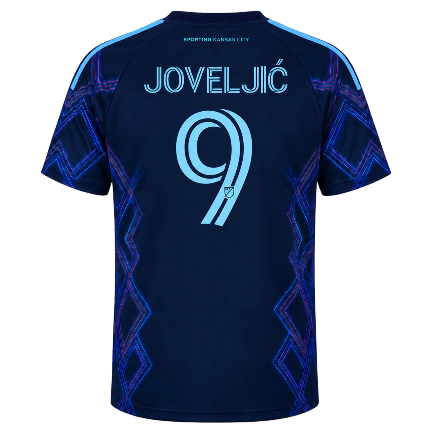 Sporting KC Dejan Joveljic Jersey Remarkable Navy Style