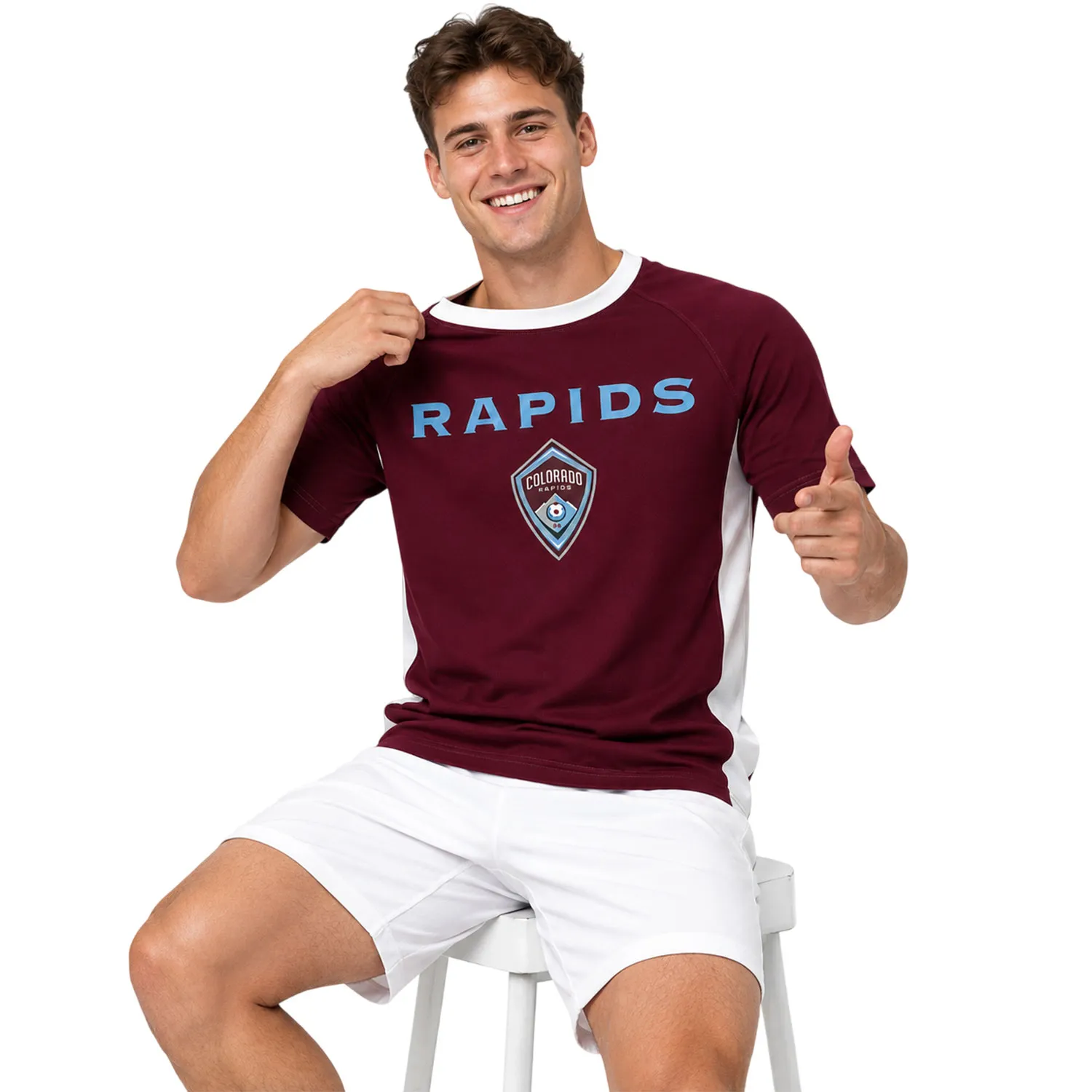 Colorado Rapids Jersey Custom Name – Superb Burgundy