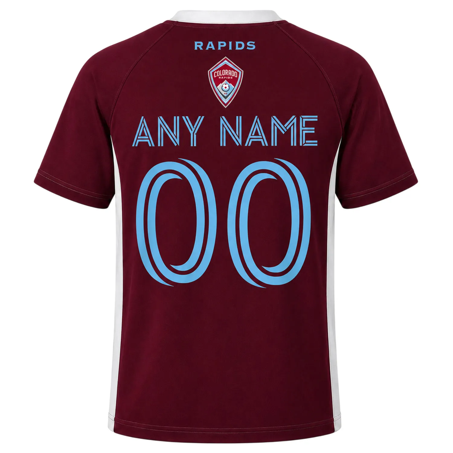 Colorado Rapids Jersey Custom Name – Superb Burgundy