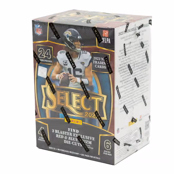 2022 Panini Select Football NFL Blaster Box view 1
