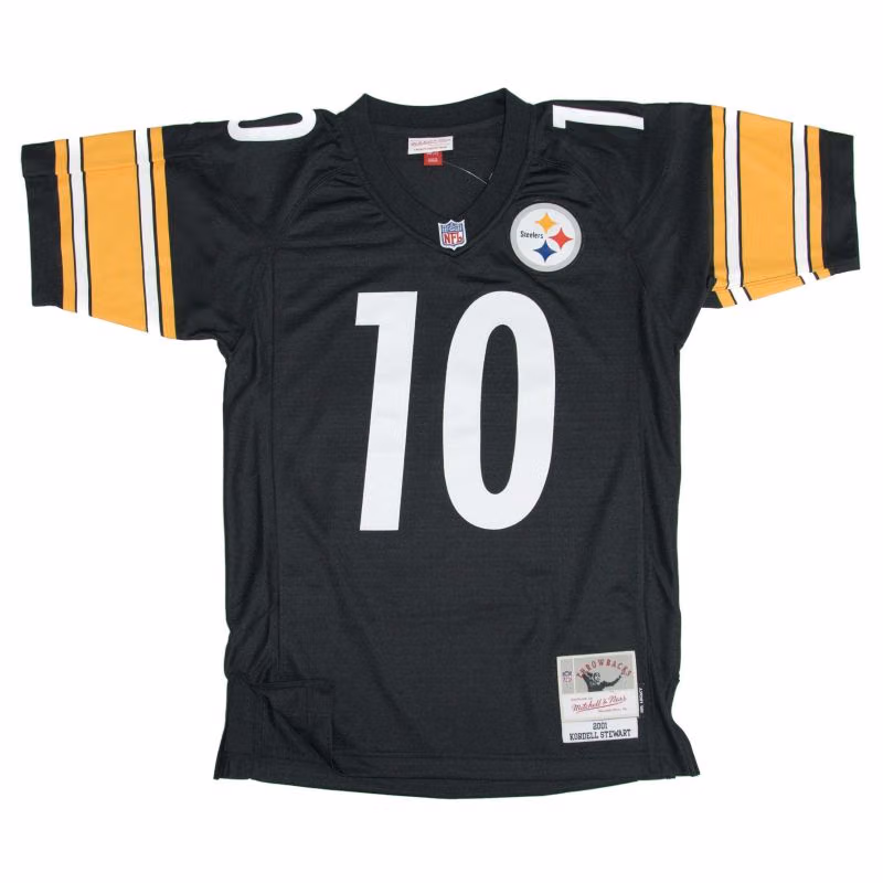 Kordell Stewart #10 Pittsburgh Steelers Mitchell & Ness Legacy Throwback NFL Jersey view 1