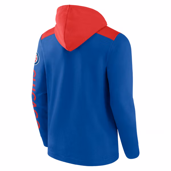 Chicago Cubs Walk Off MLB Full-Zip Hoodie Blue view 3