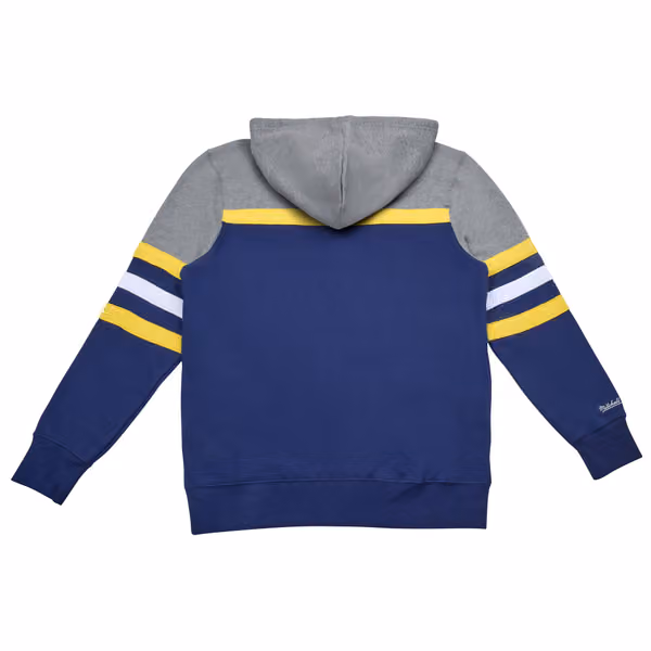 Michigan Wolverines Head Coach Mitchell & Ness NCAA College Vault Hoodie view 2