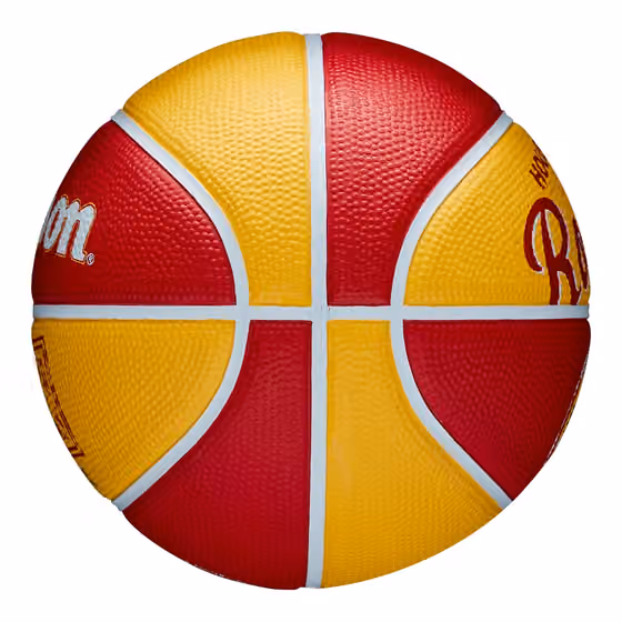 Houston Rockets NBA Retro Wilson Mini Basketball (Size 3) view 5