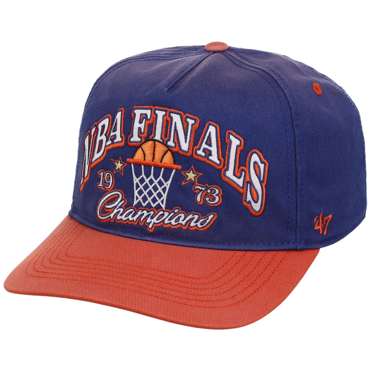 New York Knicks 1973 Champs '47 Hitch detail view