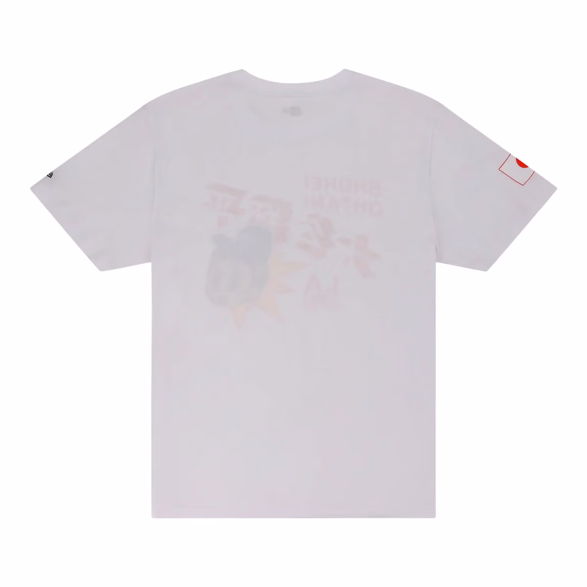 Los Angeles Dodgers Pacific Canvas Shohei Ohtani New Era T-Shirt (White) back view