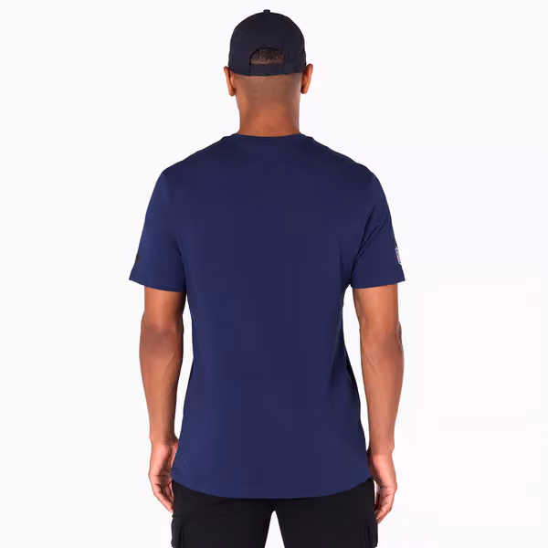 Denver Broncos Team Logo New Era NFL T-Shirt Navy view 2