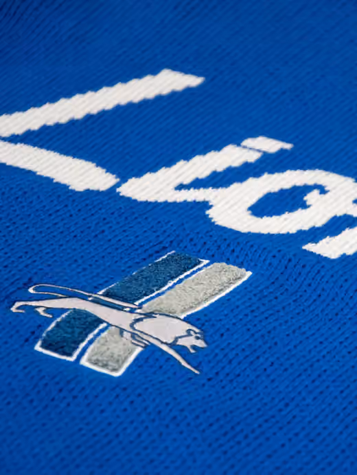 Detroit Lions NFL Head Coach Sweater Blue view 4