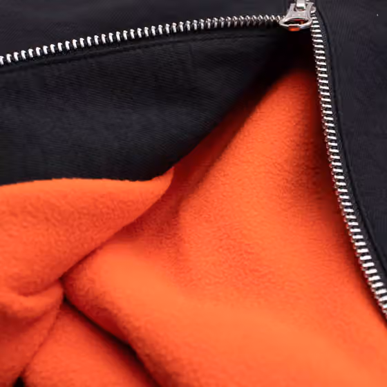 San Francisco Giants 2026 MLB Authentic Dugout Bomber Jacket Black view 6